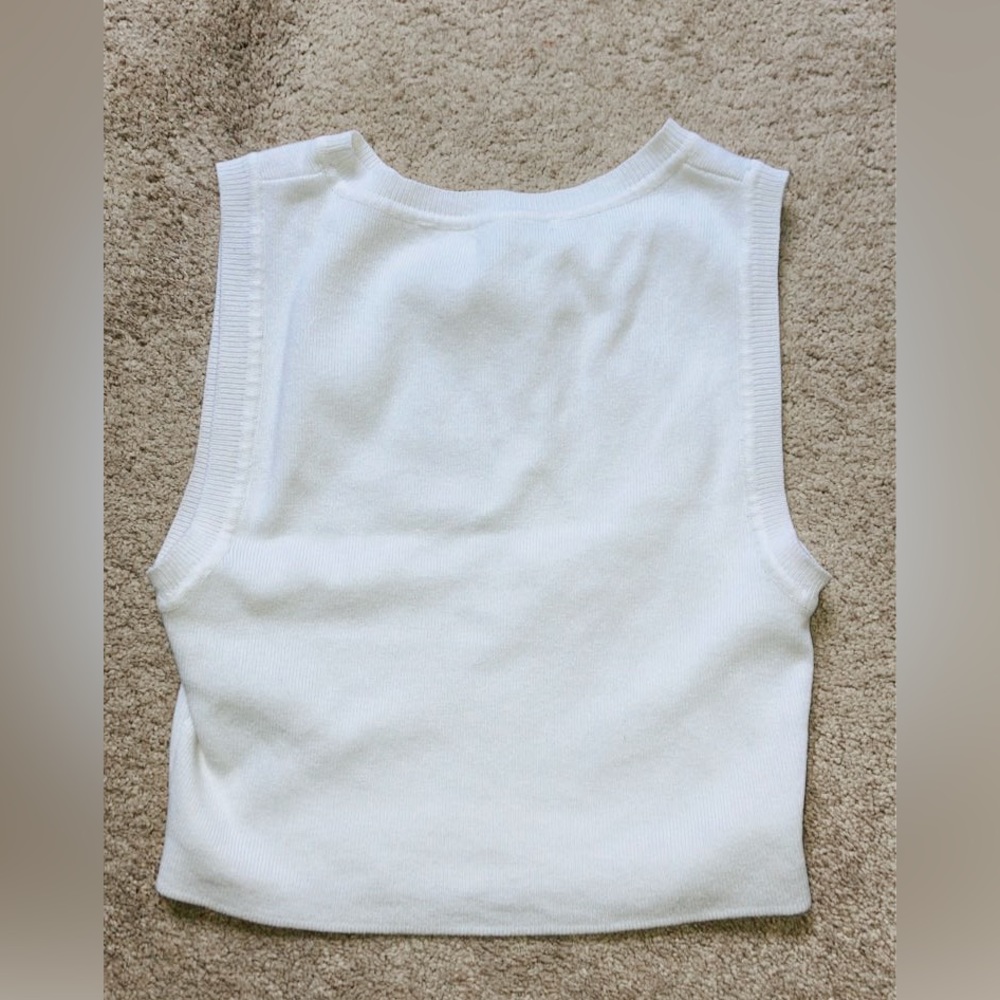 This top comes from a popular brand, zara!